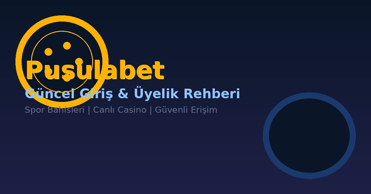 Pusulabet